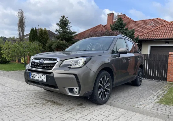 subaru warmińsko-mazurskie Subaru Forester cena 85000 przebieg: 98500, rok produkcji 2017 z Olsztyn